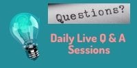 Live Daily Q&A Sessions